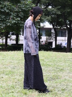 「coca（coca）（コカ）のアイテム（ワンピース/ドレス）」を使った、ponさん（レディース・154cm）の夏コーディネート