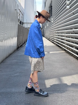 「ハットコーデ」｜ponさん（レディース・154cm）の秋コーディネート