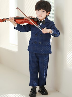 「アイテム（セットアップ）」を使った、KidsTeddyさん（レディース・100cm）の秋コーディネート