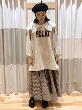 「ゆるゆる」｜「アイテム（その他）」を使った、つかさん（レディース・165cm）の秋コーディネート