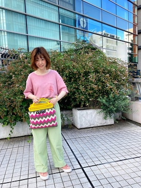 「chigo（チーゴ）のアイテム」を使った、xxxkumaxxxさん（レディース・162cm）の夏コーディネート