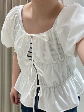 「Te chichi TERRASSE（テチチテラス）のアイテム」を使った、Chicoさん（レディース・152cm）の夏コーディネート