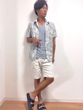 「夏、アロハ」｜alaさん（メンズ・170cm）の夏コーディネート
