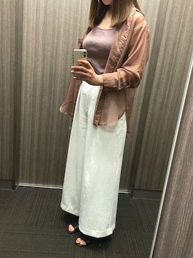 Aさん（レディース・168cm）の夏コーディネート