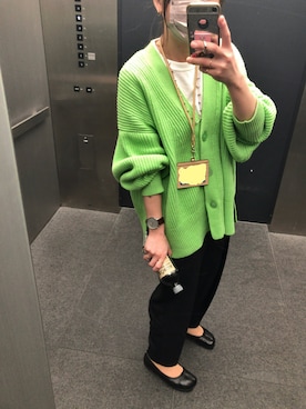 鈴木さん（レディース・154cm）の冬コーディネート