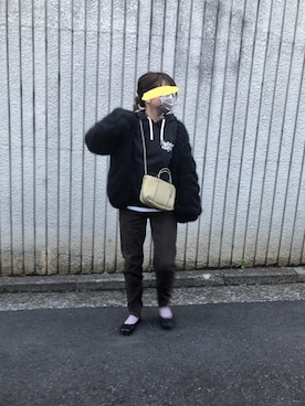 「STATE OP ESCAPE（ステイトオブエスケープ）のアイテム」を使った、鈴木さん（レディース・154cm）の冬コーディネート