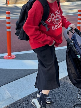 鈴木さん(レディース・154cm)の冬コーディネート