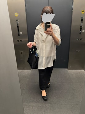 「BEAMS（ビームス）のアイテム（ワンピース/ドレス）」を使った、鈴木さん（レディース・154cm）の春コーディネート