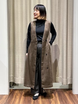 kanakoさん（レディース・160cm）の秋コーディネート