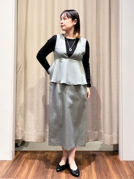 kanakoさん(レディース・160cm)の春コーディネート