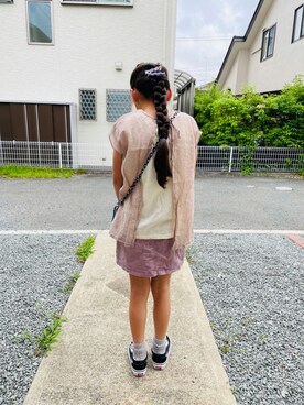 emi_mitoさん（キッズ・138cm）の夏コーディネート