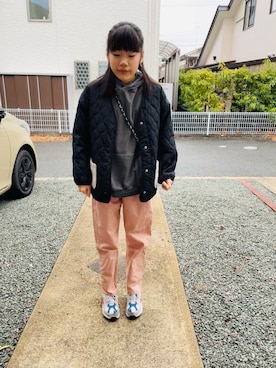 emi_mitoさん（キッズ・143cm）の冬コーディネート