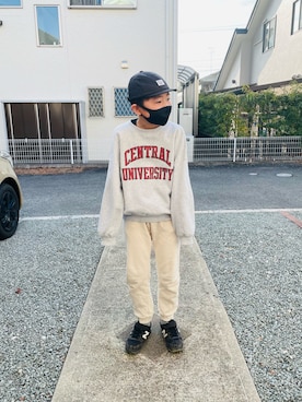 emi_mitoさん（キッズ・138cm）の冬コーディネート