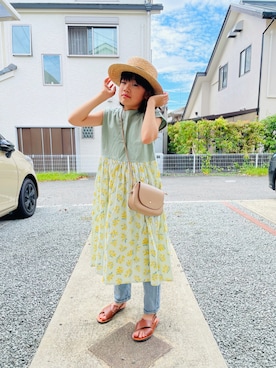 emi_mitoさん（キッズ・138cm）の夏コーディネート