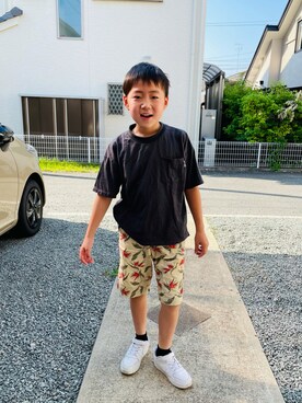 emi_mitoさん（キッズ・138cm）の夏コーディネート