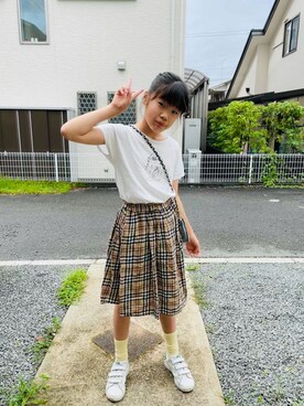 emi_mitoさん(キッズ・138cm)の夏コーディネート