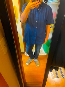 「Johnbull Private labo（ジョンブルプライベートラボ）のアイテム（パンツ）」を使った、wear69さん（メンズ・167cm）の夏コーディネート