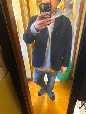 「niko and...（ニコアンド）のアイテム」を使った、wear69さん（骨格ナチュラル・メンズ・167cm）の秋コーディネート