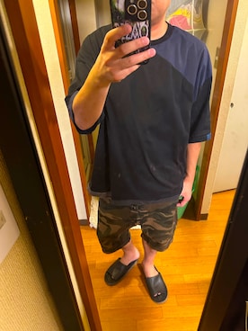 「niko and...（ニコアンド）のアイテム」を使った、wear69さん（骨格ナチュラル・メンズ・167cm）の夏コーディネート