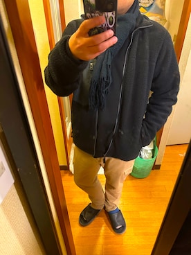 「Levi's（リーバイス）のアイテム（その他アウター）」を使った、wear69さん（メンズ・167cm）の冬コーディネート