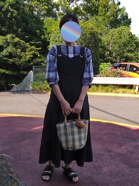 「SAC（サック）のアイテム」を使った、yumi*さん（レディース・163cm）の夏コーディネート