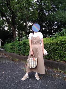 「SAC（サック）のアイテム」を使った、yumi*さん（レディース・163cm）の夏コーディネート