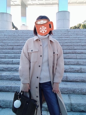 yumi*さん（レディース・163cm）の冬コーディネート