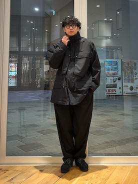 「アイテム（その他アウター）」を使った、isamuさん（メンズ・168cm・20代）の冬コーディネート