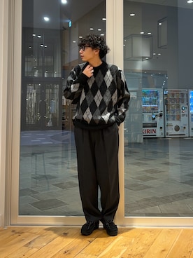 isamuさん（メンズ・168cm）の冬コーディネート