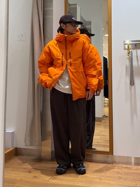「EKAL（エカル）のアイテム」を使った、isamuさん（メンズ・168cm）の秋コーディネート