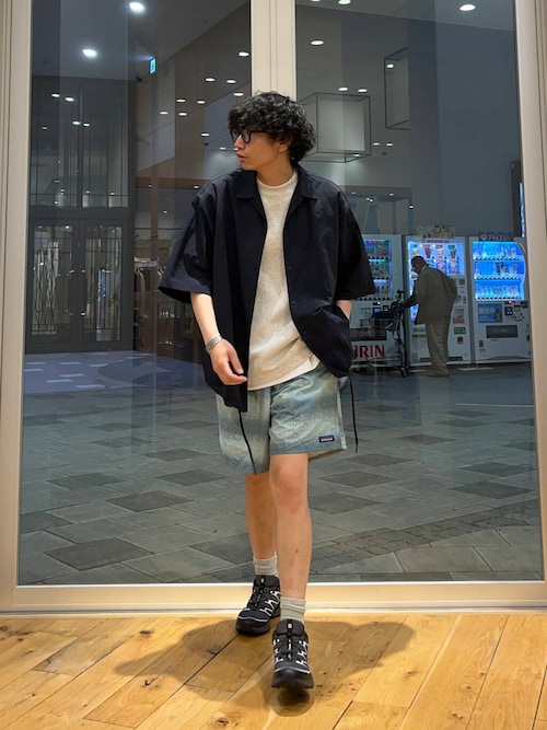 FORK&SPOON　ストレッチダンボールショートスリーブTシャツ