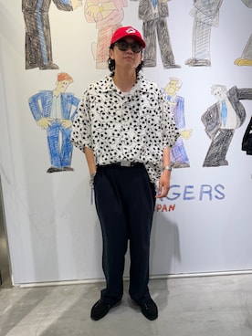 「LOTTO（ロット）のアイテム」を使った、isamuさん（メンズ・168cm）の夏コーディネート