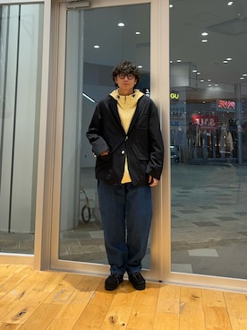 isamuさん（メンズ・168cm）の冬コーディネート