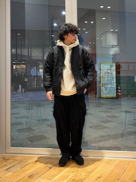 「STONEMASTER（ストーンマスター ）のアイテム」を使った、isamuさん（メンズ・168cm）の秋コーディネート