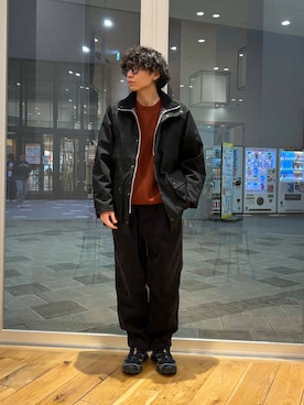 isamuさん（メンズ・168cm）の冬コーディネート