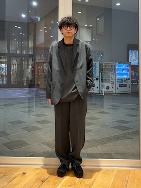 「アイテム（その他アウター）」を使った、isamuさん（メンズ・168cm・20代）の秋コーディネート