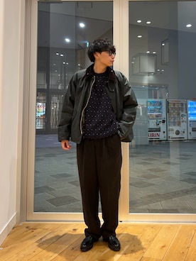 「アイテム（シューズ小物/雑貨）」を使った、isamuさん（メンズ・168cm）の秋コーディネート