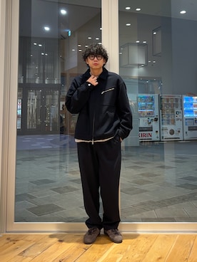 「アイテム（その他アウター）」を使った、isamuさん（メンズ・168cm）の秋コーディネート