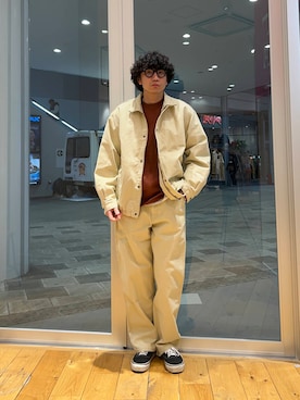 isamuさん（メンズ・168cm）の冬コーディネート