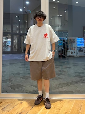 「lotto」｜いさむさん（メンズ・168cm）の夏コーディネート