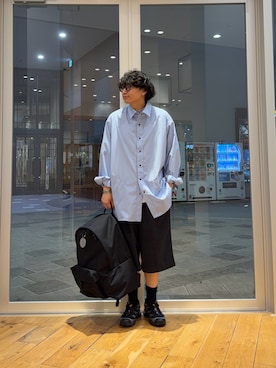 「EKAL（エカル）のアイテム」を使った、isamuさん（メンズ・168cm）の春コーディネート