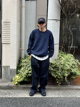 「FORK&SPOON（フォークアンドスプーン）のアイテム」を使った、isamuさん（メンズ・168cm）の春コーディネート