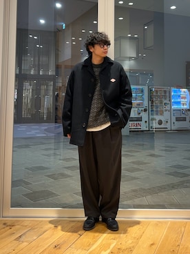 「アイテム（テーラードジャケット）」を使った、isamuさん（メンズ・168cm・20代）の秋コーディネート