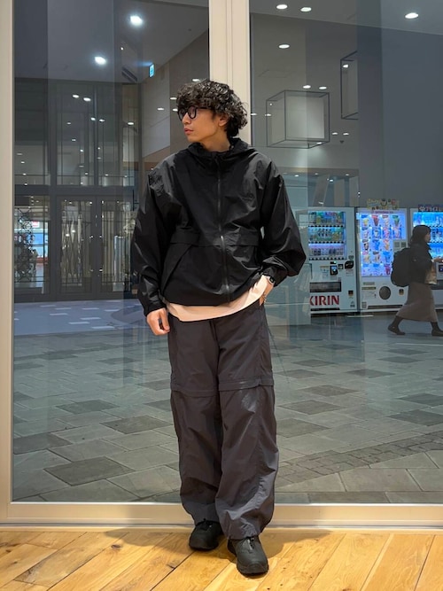 ナイロンタッサー デタッチャブルパンツ