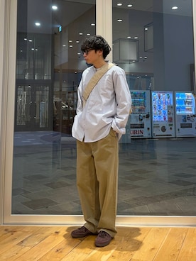「YAKPAK（ヤックパック）のアイテム」を使った、いさむさん（メンズ・168cm）の春コーディネート