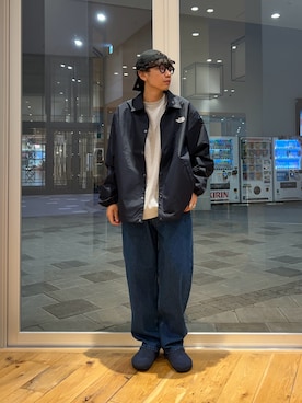 「アイテム（テーラードジャケット）」を使った、isamuさん（メンズ・168cm・20代）の秋コーディネート
