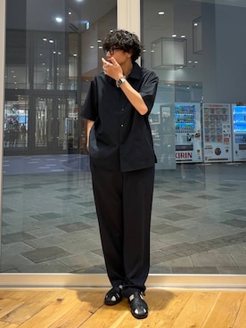 「アイテム（サンダル）」を使った、いさむさん（メンズ・168cm）の夏コーディネート