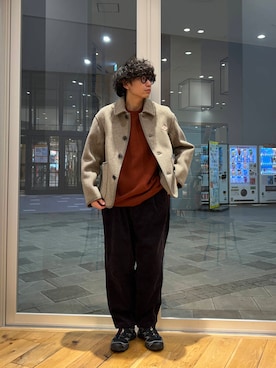 isamuさん（メンズ・168cm）の冬コーディネート