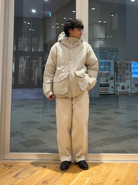 「アイテム（ブルゾン）」を使った、isamuさん（メンズ・168cm・20代）の秋コーディネート