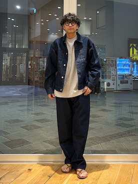 「アイテム（ジャケット/アウター）」を使った、isamuさん（メンズ・168cm・20代）の秋コーディネート